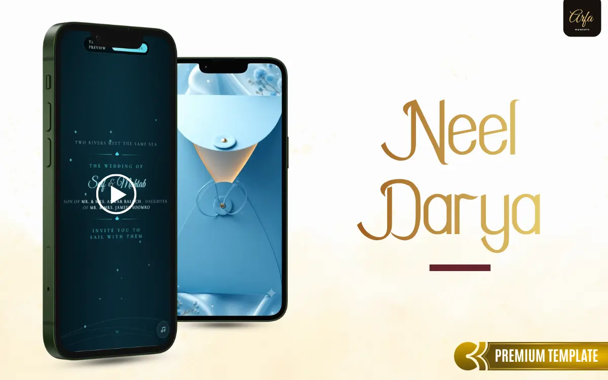Neel Darya template preview