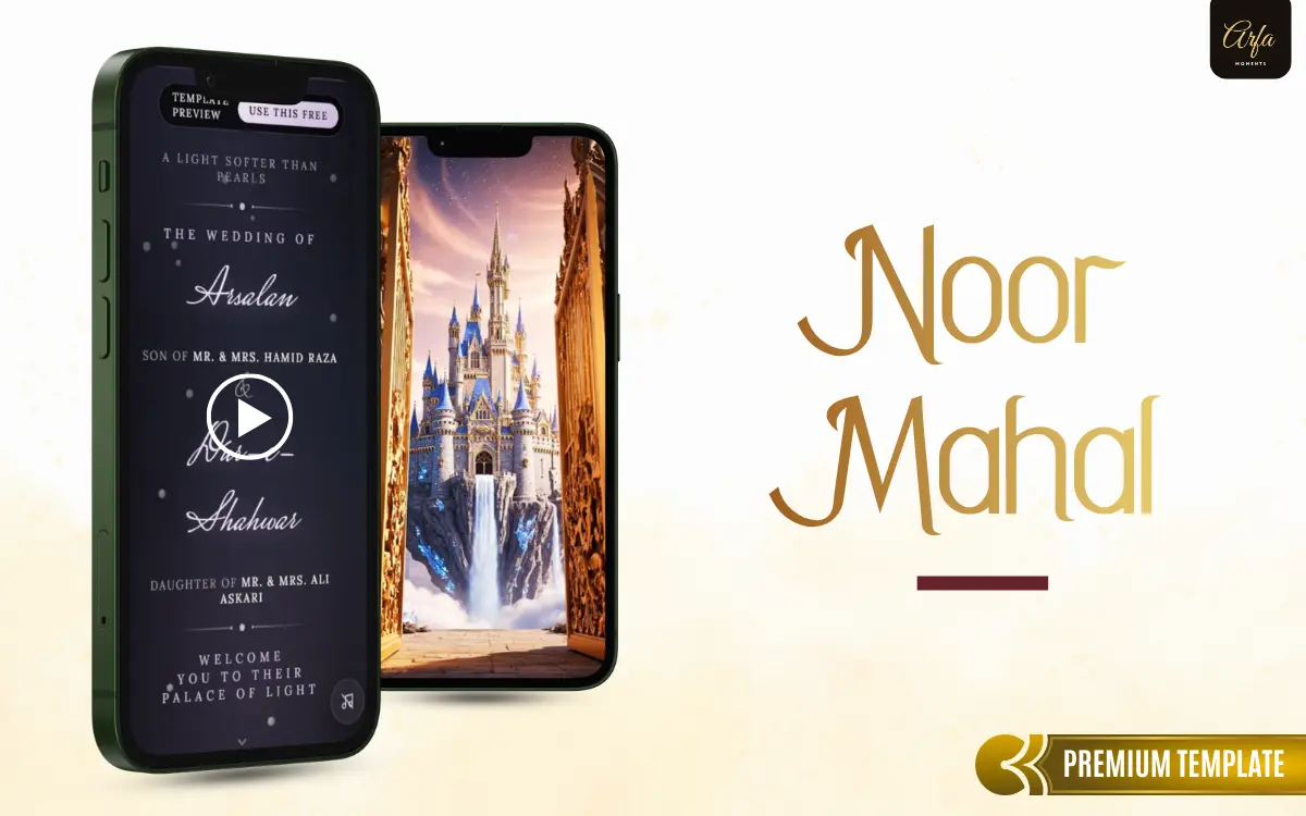 Noor Mahal template preview