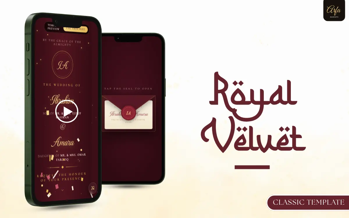 Royal Velvet template preview