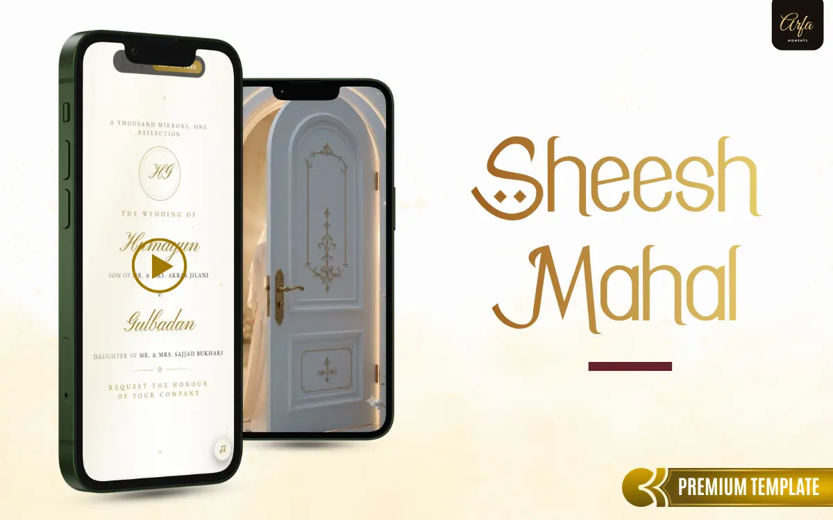 Sheesh Mahal template preview