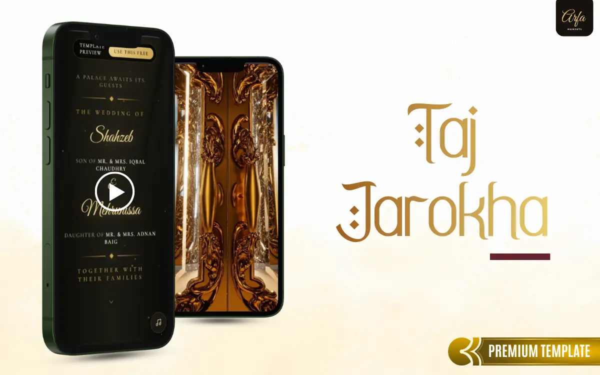 Taj Jharokha template preview